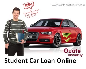 car loan for college student with no credit