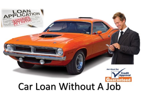 car loan without a job